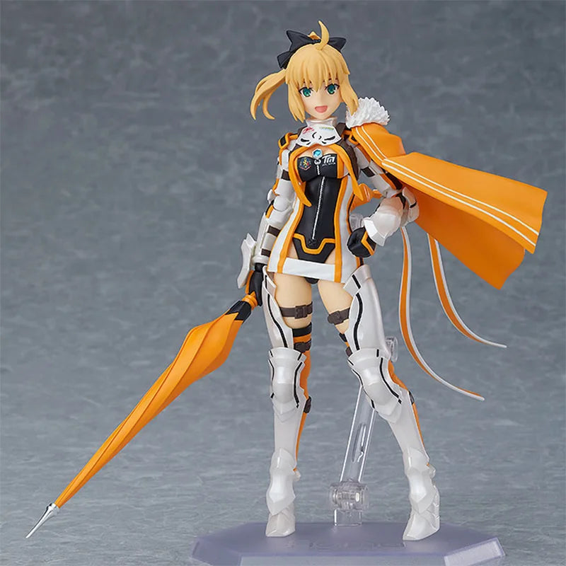 Anime Original Figma SP 128 GOODSMILE RACING & TYPE-MOON RACING Altria Pendragon Racing ver In Stock Anime Figures Model Toys