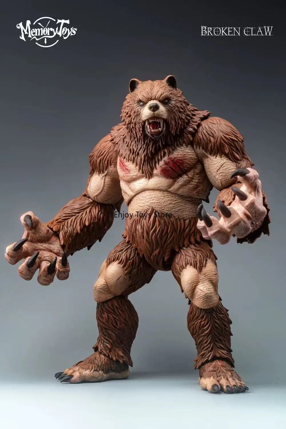 [In Stock] Memory Toys Fantasy Ancient Mythical Beast - Bear Tribe Frenzy Warrior (No Armor Accessories)