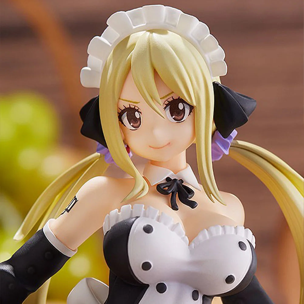 Anime Figure Lucy Heartfilia maid action figures Lucy Heartfilia Aquarius Form figurine Erza·Scarlet PVC Model statue gifts 18cm