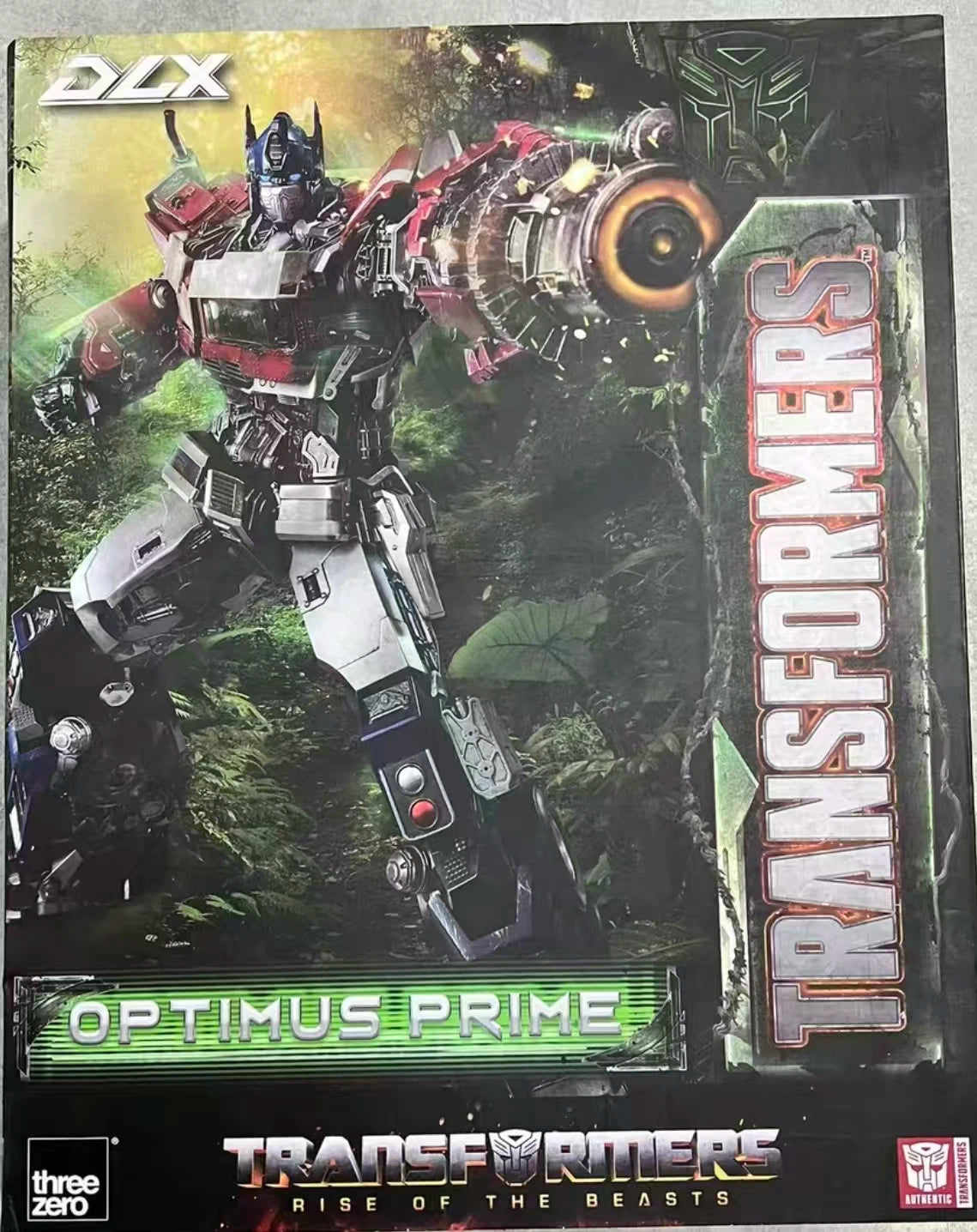 【Hot Sales】Original Threezero DLX TRANSFORMERS: RISE OF THE BEASTS 3Z0432 OPTIMUS PRIME Anime Figure Action Toy Collection Gift