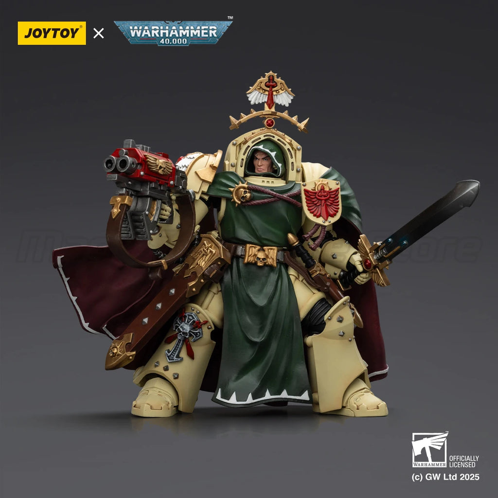 【MT】JOYTOY Warhammer 40K Dark Angels Belial, Grand Master of The Deathwing with The Sword of Silence and Storm Bolter