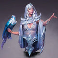 1/10 Nachtigallengöttin, Resin-Modellfigur Büste, GK, Fantasy-Thema, Sexy Girl, Unmontierter und unbemalter Bausatz