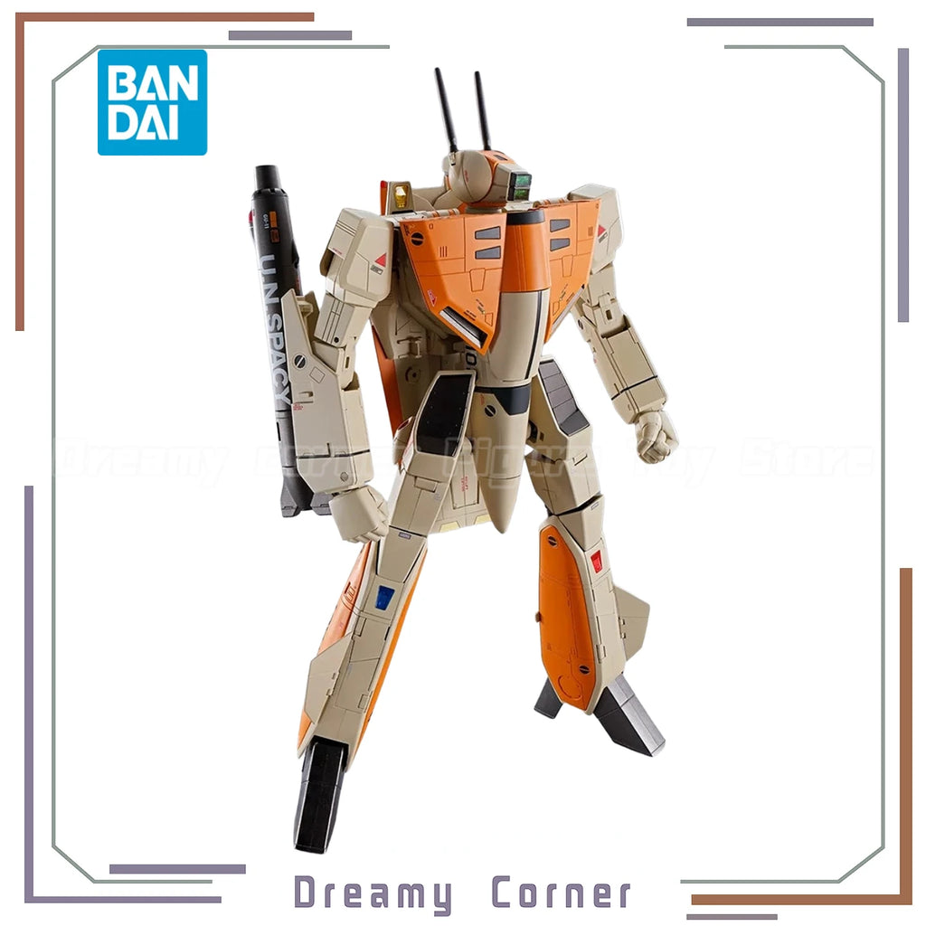 【In Stock】BANDAI SPIRITS DX Chogokin VF-1D Super Dimension Fortress Macross Valkyrie & Fan Racer Assembled Mecha Toys