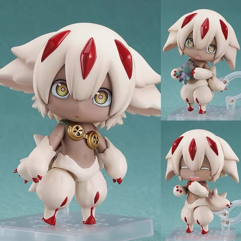 10cm Q Version Made In Abyss Riko Reg 1053# 1054# Anime Peripheral Action Figure Toys Doll Gift Desktop Decoration Fans Gifts