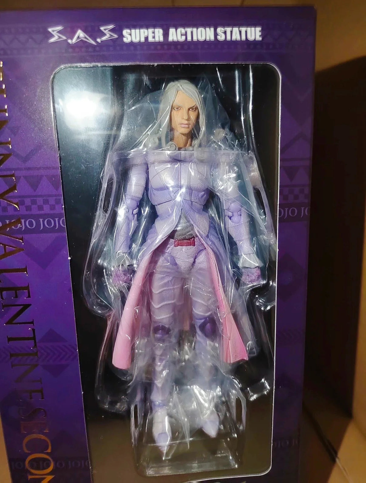 Medicos Super Action Statue Funny Valentine JoJo's Bizarre Adventure Steel Ball Run Collectible Anime Action Figure In Stock