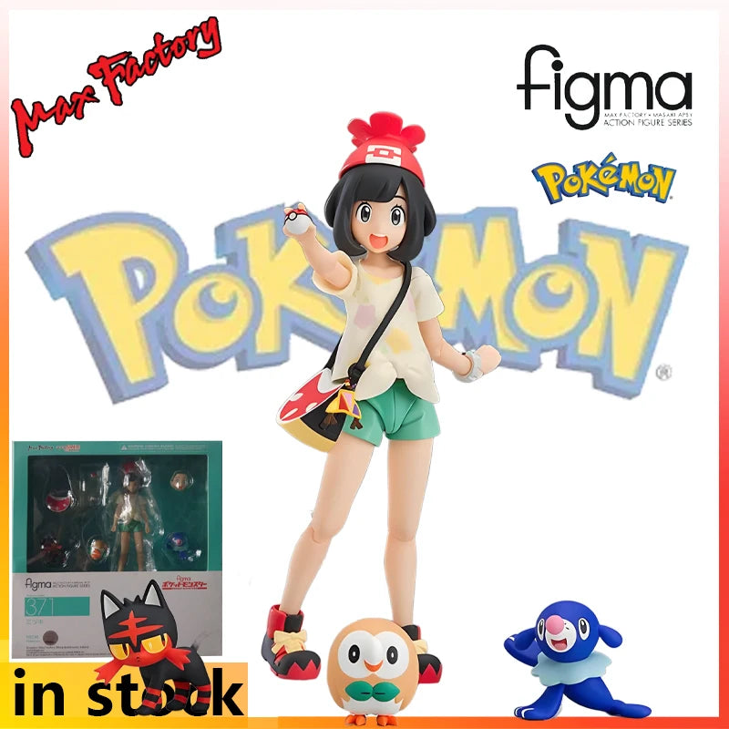 MAX Original Finished Product Movable Exquisite Doll Figma Series Origin of Pok É Mon Anime Toys Model Festival Gift for Boys