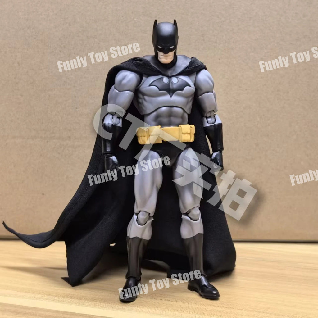 In Stock Ct Toys Batman Hush Mafex 126 Black Version Bat Man Dc Anime Action Figure Figurine Statue Model Custom Gifts Kids Toys