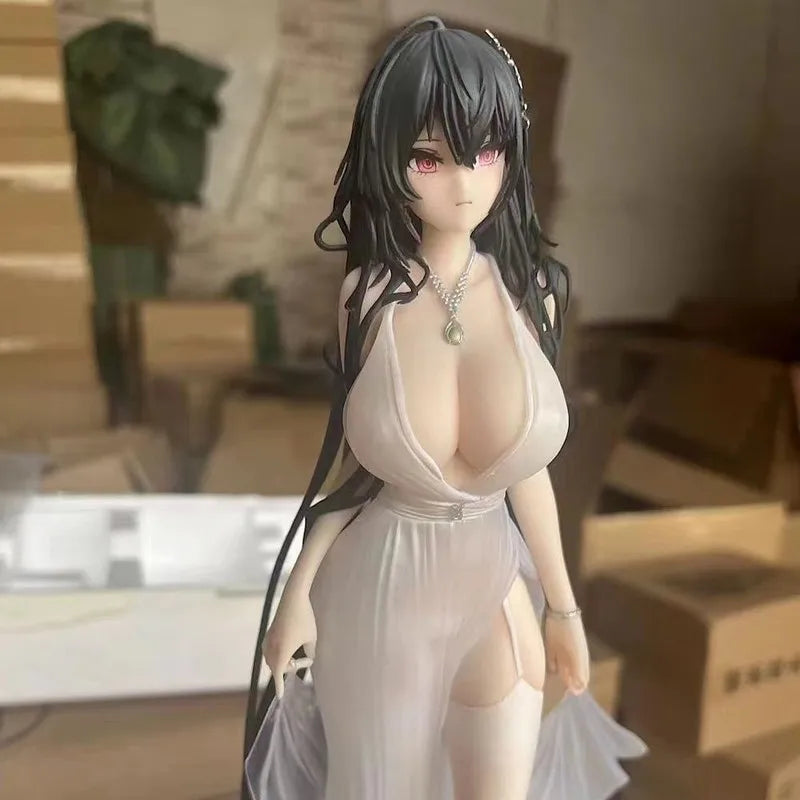 30cm New In Stock Big Phoenix Handmade Blue Route Dress Phoenix Wren Beauty Ornament Large Scale Anime Animation Handmade Model