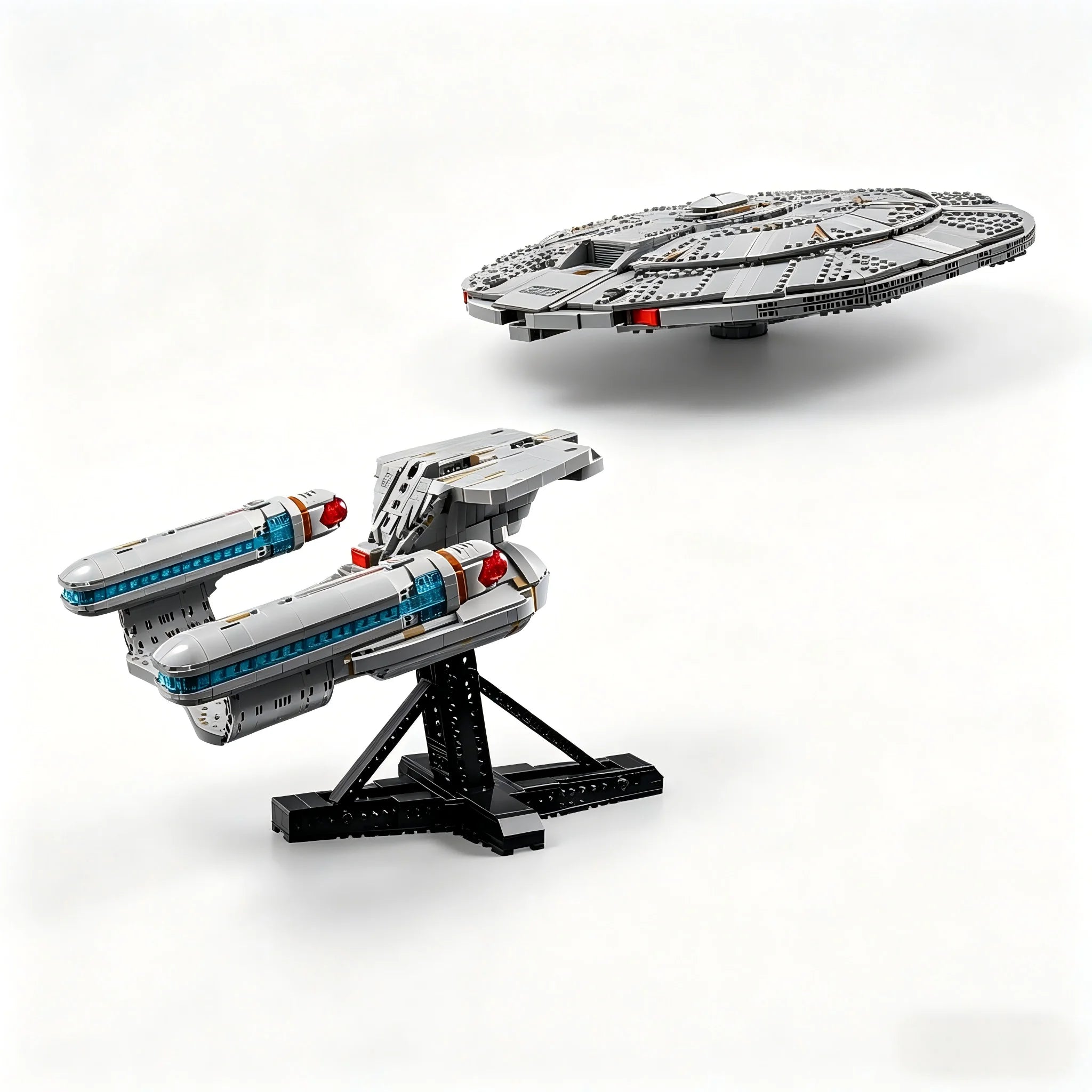 2026 News 10356 Star Trek Enterprise 3600 PCS Ship Building Blocks Bricks Model Toys For Birthday Children Gift