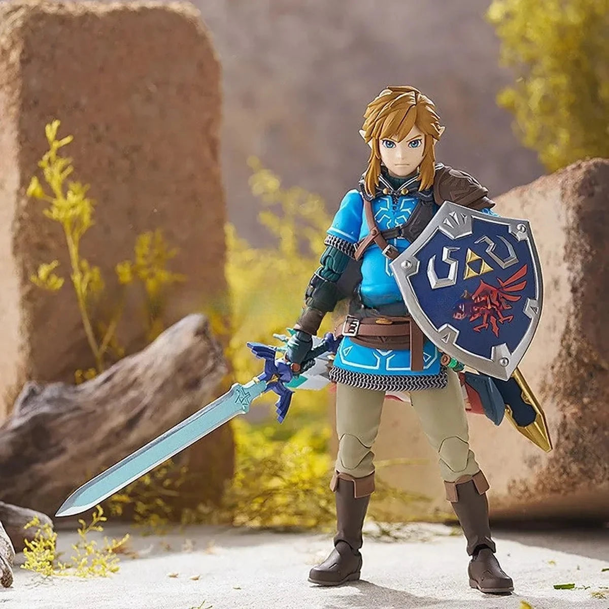 Original Good Smile Company Figma 626-DX Figma 637 Zelda No Densetsu Tears of The Kingdom Link Tears of The Kingdom in stock