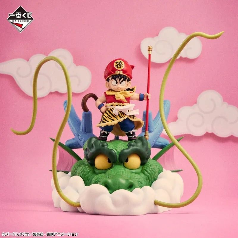 Bandai in Stock Original Ichibankuji DragonBall Anime DRAGONBALL SNAP COLLECTION Locomotive Goku&Gohan&Lunch Action Figures Toys