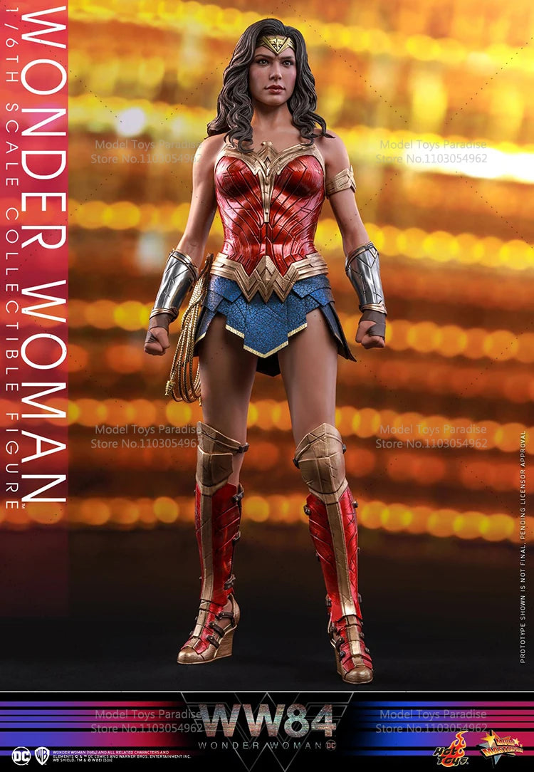 HOTTOYS HT MMS584 1/6 Collectible Toys Wonder Woman6.0 1984 Gal Gadot Soldier 12inch Full Set Action Figure Model Fans Gifts