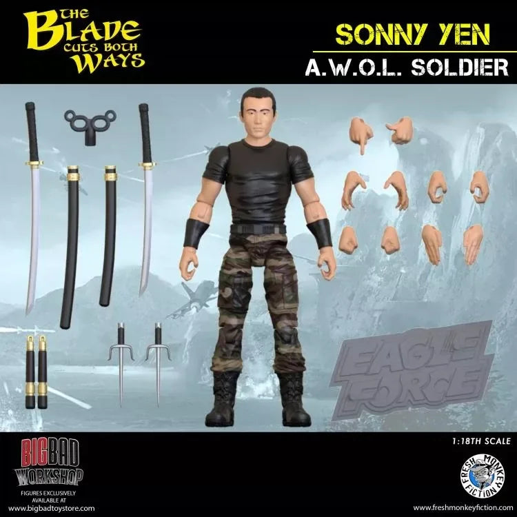 In Stock Fresh Monkey Fiction Eagle Force 4 Inch 1 18 Scale 2025 Fall Wave Action Figure Set Ninja Space Ape Captain Hunter