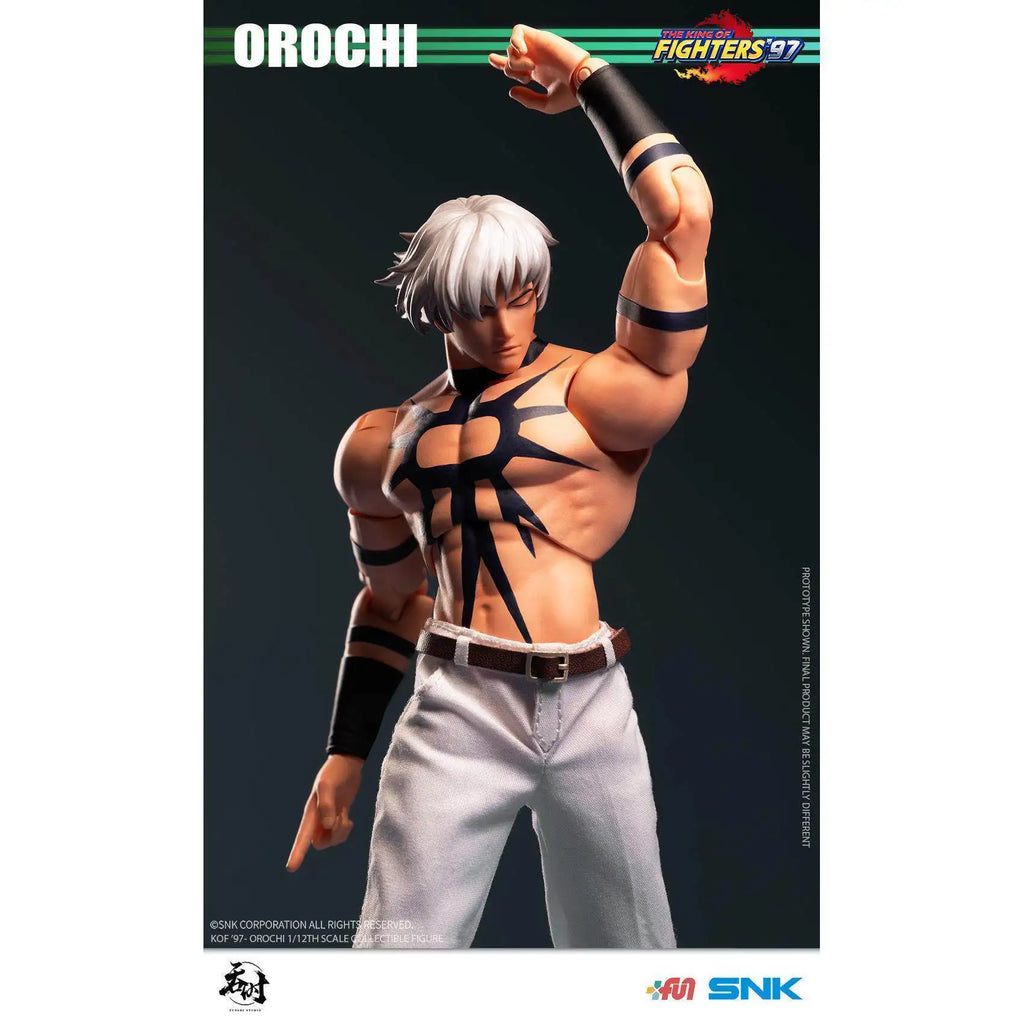 In Stock TunShi Studio TS-015 1/12 SHF The King of Fighters'97 Orochi Iori Yagami Anime Action Figures Toys Models PVC Gift
