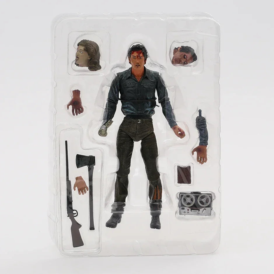 NECA Evil Dead White Variant Box Dead By Dawn Ultimate Ash Action Figure