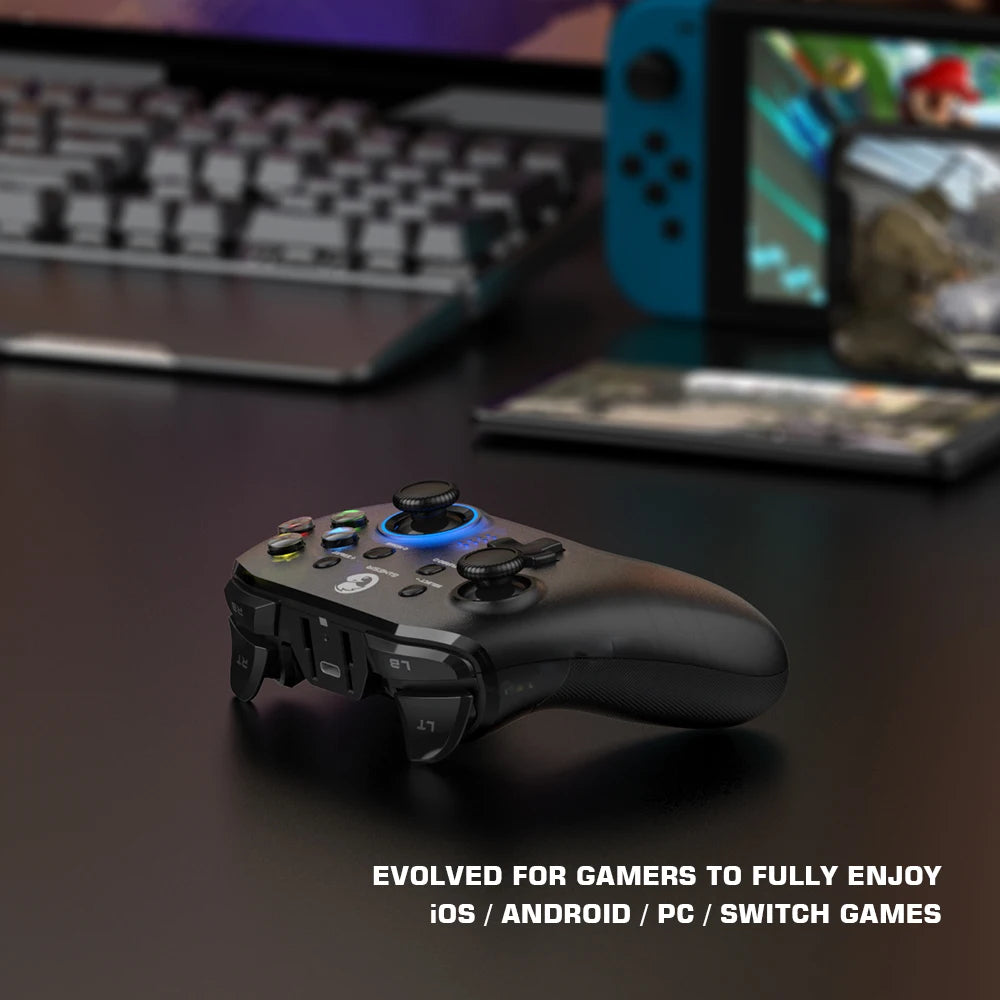 GameSir T4 Pro SE Wireless Mobile Controller Bluetooth Gamepad with 6-axis Gyro for Nintendo Switch Android iPhone PC Joystick