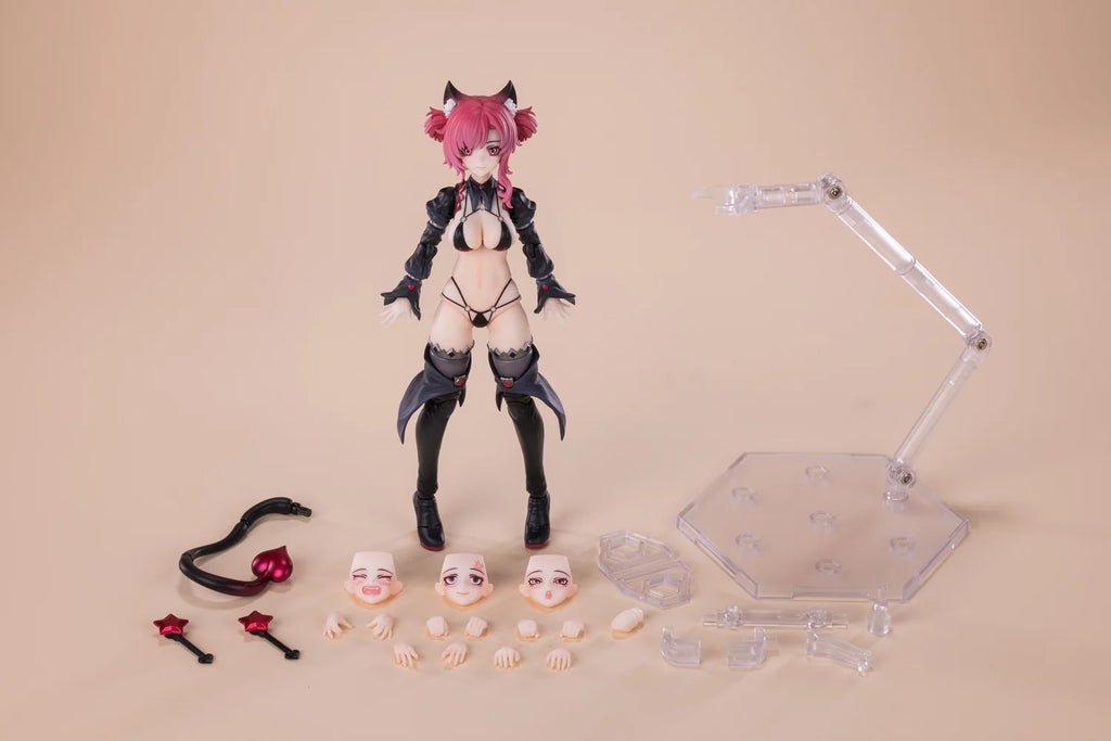 In Stock New Original Dimensional Concrete Machine Girl Intern Witch Xingchuan Cat 1/12 Can Be Done By Hand Toy Collection Gift
