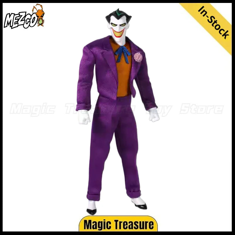 【In Stock】Mezco ONE:12 Batman Joker Animated Version 1/12 6-inch Action