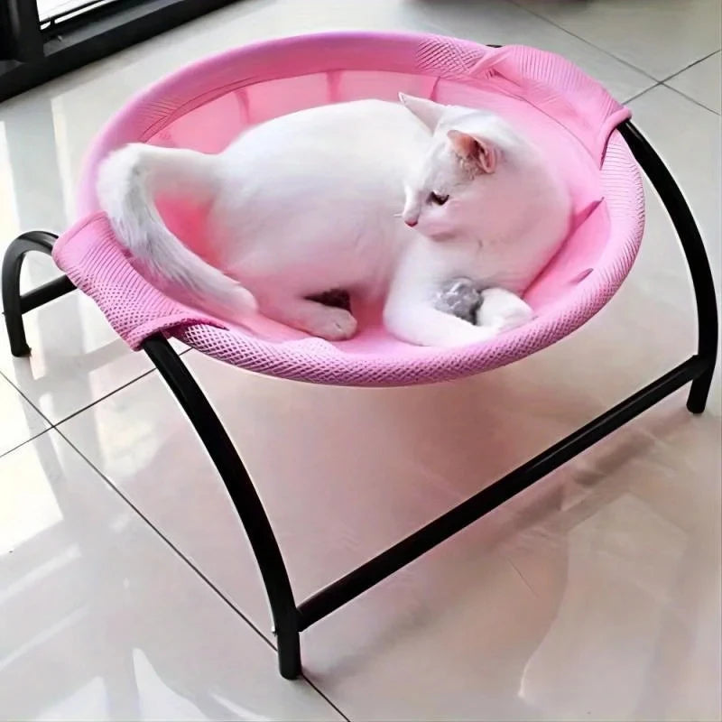 Cat Bed Dog/Pet Hammock Bed Free-Standing Cat Sleeping Cat Supplies Pet Supplies Whole Wash Stable & Breathable Easy Assembly In