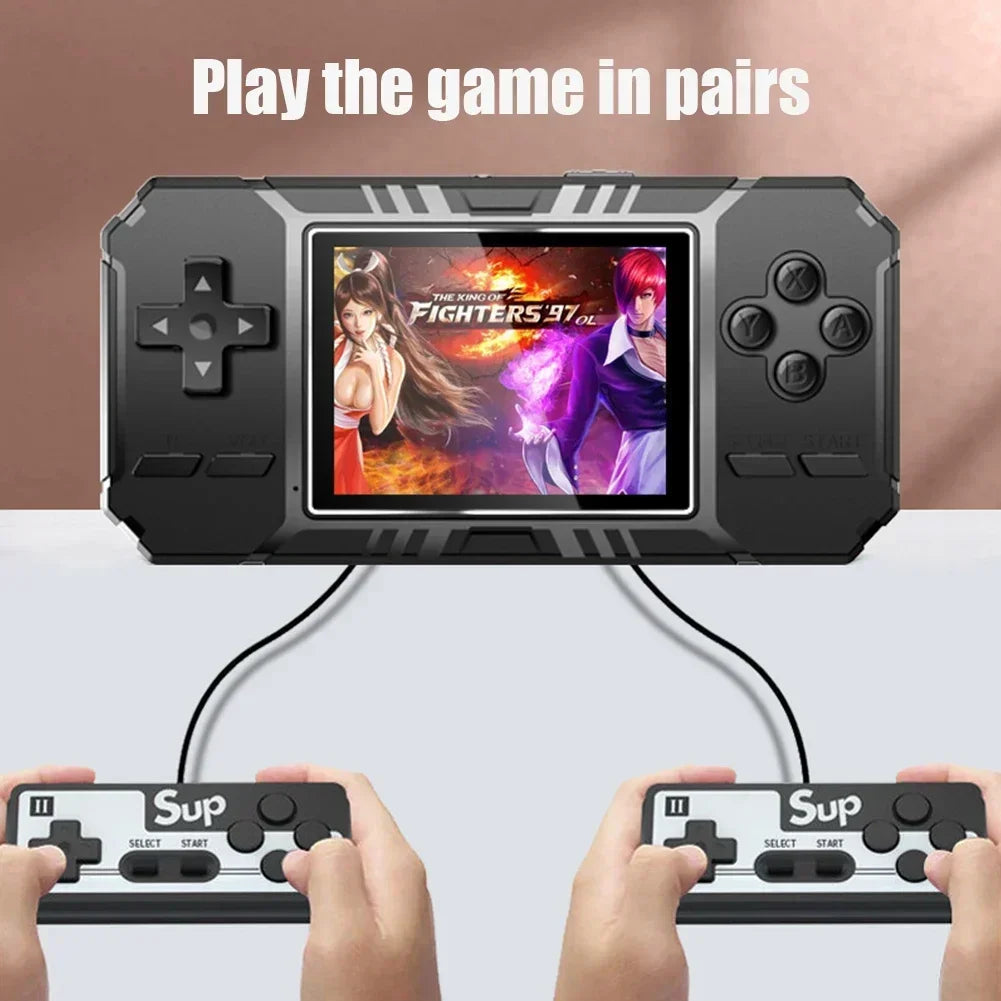Portable Mini Handheld Game Console Retro Handheld Game Console 8-Bit 3.0 Inch Color LCD Game Player Built-in 520 Games