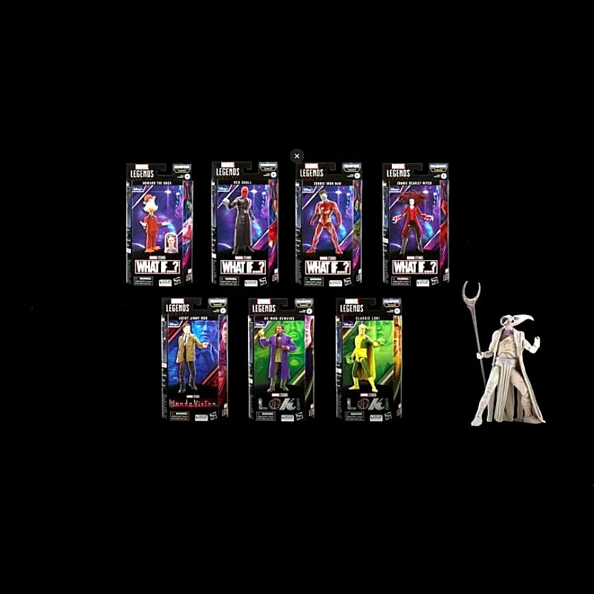 Marvel Legends Zombie Scarlet Witch Iron Man Loki He-Who Remains Red Skull Howard Duck Khonshu BAF Wave 6" Loose Action Figure