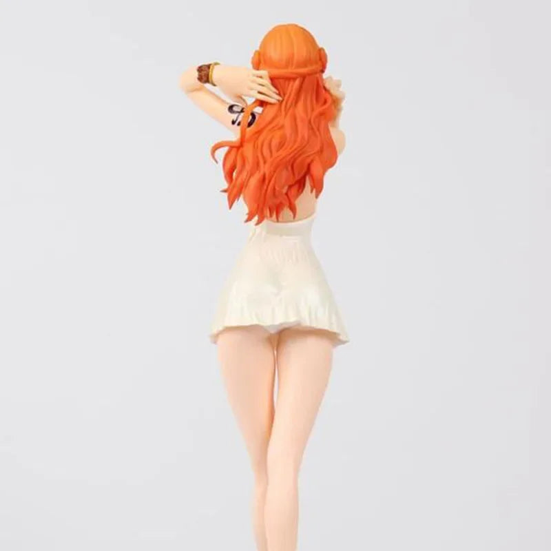 1pcs Piece beautiful Branpresto SC SCultures Jeans Nami Figure 17CM PVC Action Figure Toys