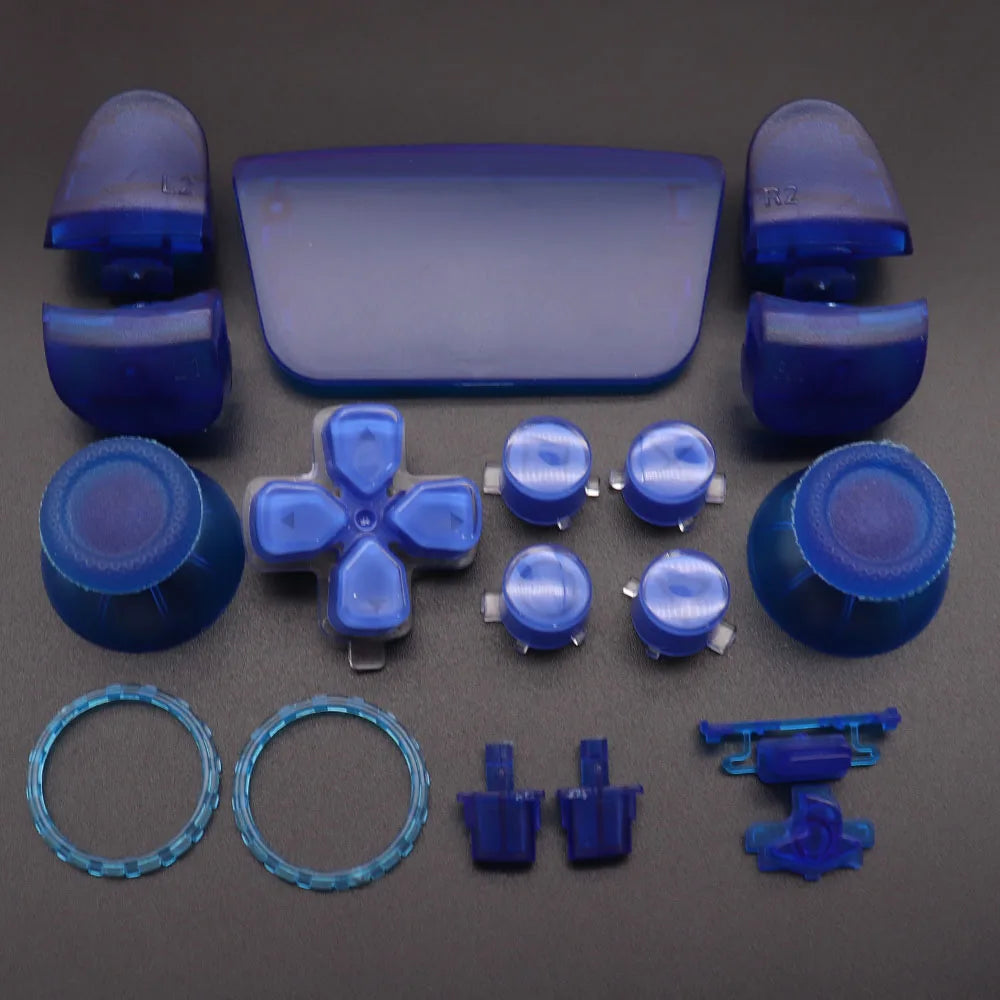 Ersatztasten-Set D-Pad L1 R1 L2 R2 Trigger-Taste Schlüssel-Akzentring für PS5 V3 3.0 BDM-030 Controller