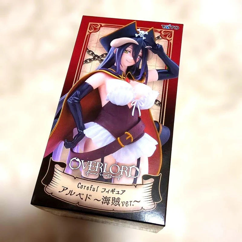 In Stock TAiTO Coreful OVERLORD ALBEDO ~Pirate Ver.~ PVC 18CM Anime Action Figures Model Toy