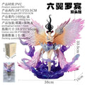 НАЛИЧНОСТ 33см JT toys One Piece Аниме Фигурка Нико Робин Фигура 6 Крила 2 Глави Версия Модел Робин Орнамент Колекция Момиче Подаръчна играчка