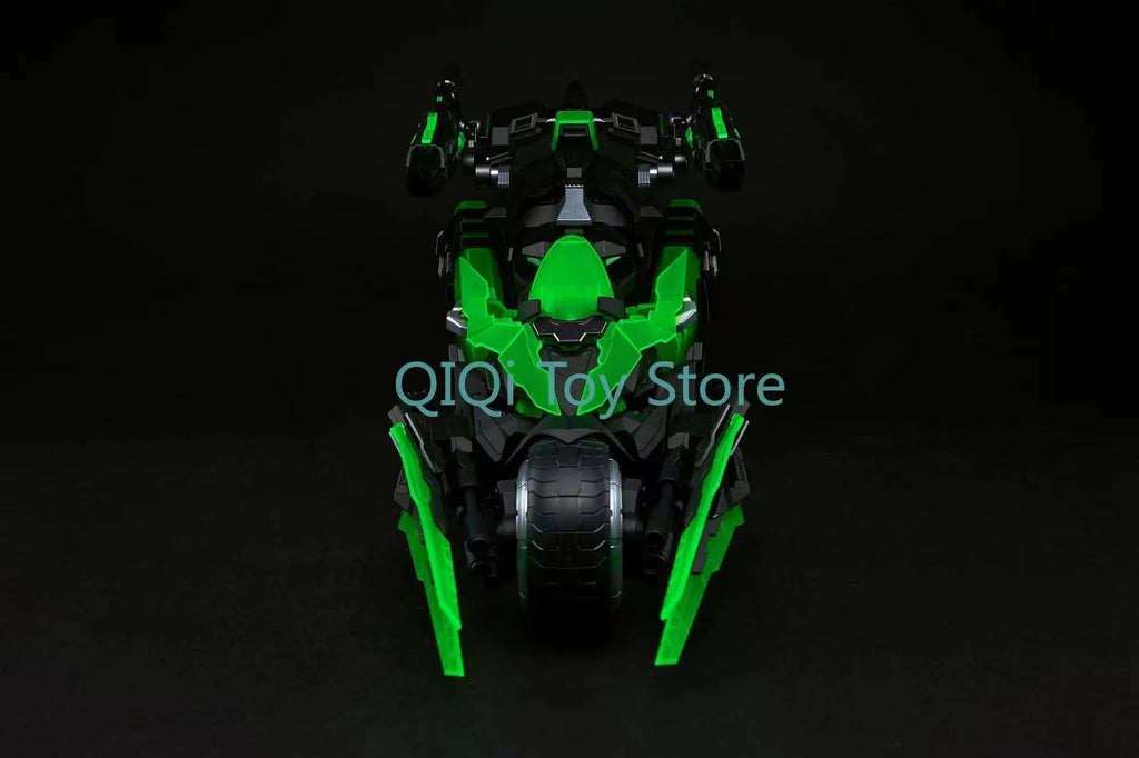 Machao Luminous Limited Edition Including Accessories Package Fluorescent Full Painting Assembly Model Machine Girl Motorcycle