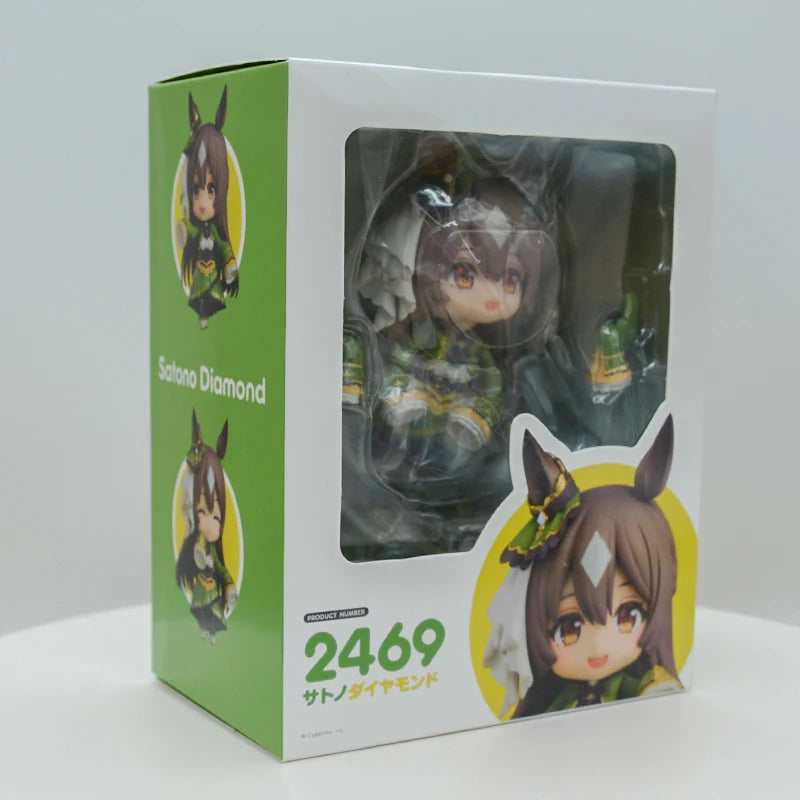 25cm Umamusume Pretty Derby Rice Shower Anime Girl Figure Satono Diamond/Matikanetannhauser/Kitasan Black Action Figure Doll Toy