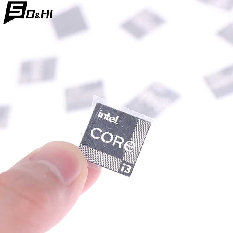 DIY Elfte Generation 11th Generation Core I9 EVO I7 I5 Win10 Computer Aufkleber Notebook Label Laptop Metall Aufkleber