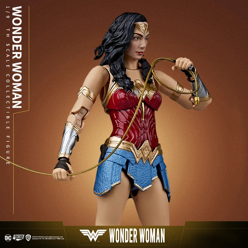 Fondjoy Genuine Model DC Wonder Woman 1/9 Scale Action Figure Anime Characters Diana Prince Model Collectible Toys Boys Gifts