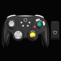 NYXI Warrior Black Wireless Bluetooth Game Controller for Gamecube Wii Switch 2 - Portable Gamepad for Console Gaming