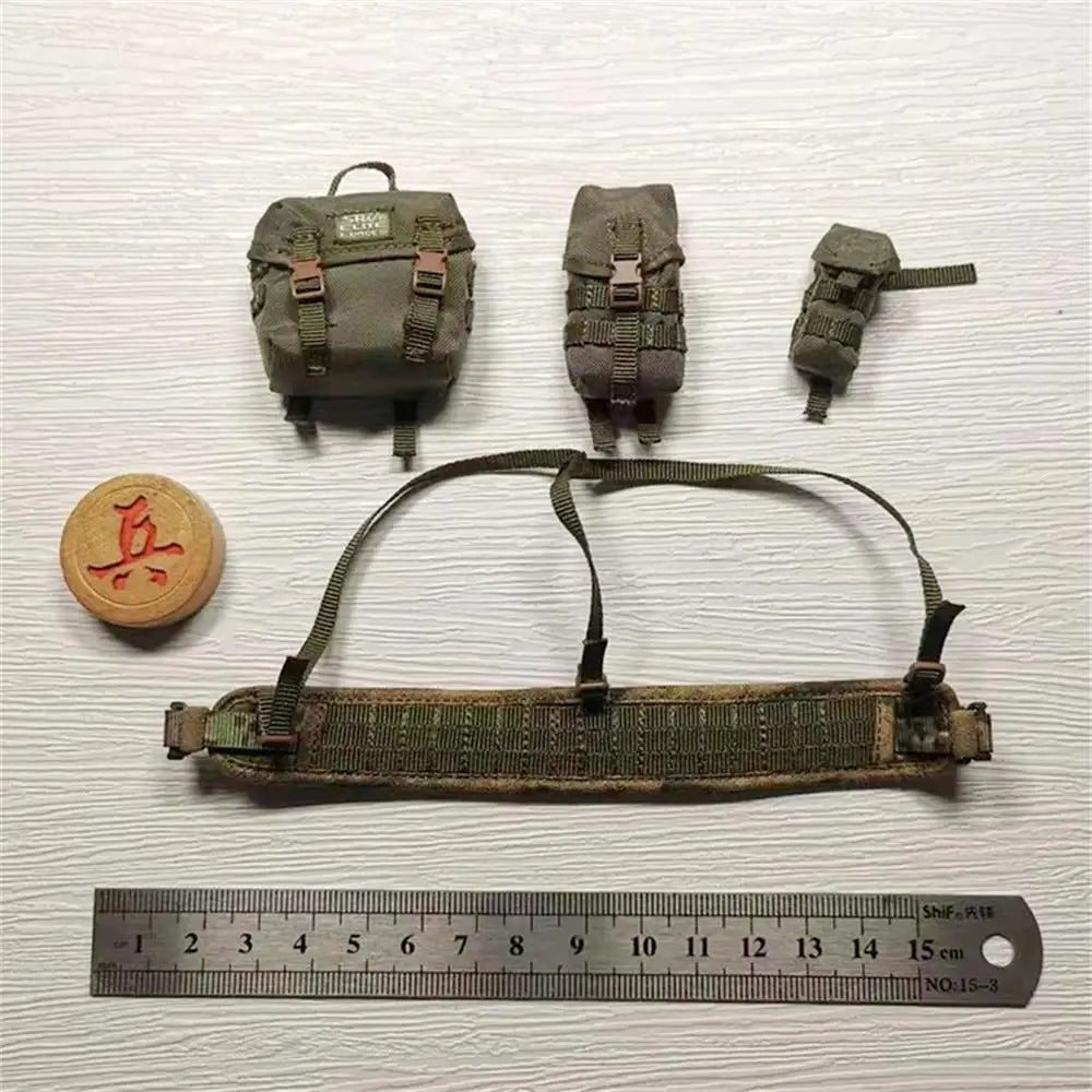 1/6 DAMTOYS DAM 78092 Mini Toys Model Soldier Hang Chest Vest Bags Full Set For Fan Collect DIY
