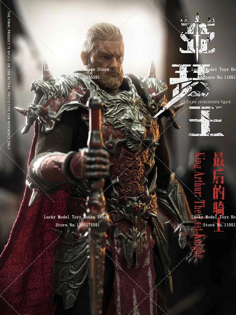 CFTOYS x VTOYS Promotion Sale 1/12 King Arthur The Last Knight Action Figure Collection Delicate LM001 6" Movable Body Soldier