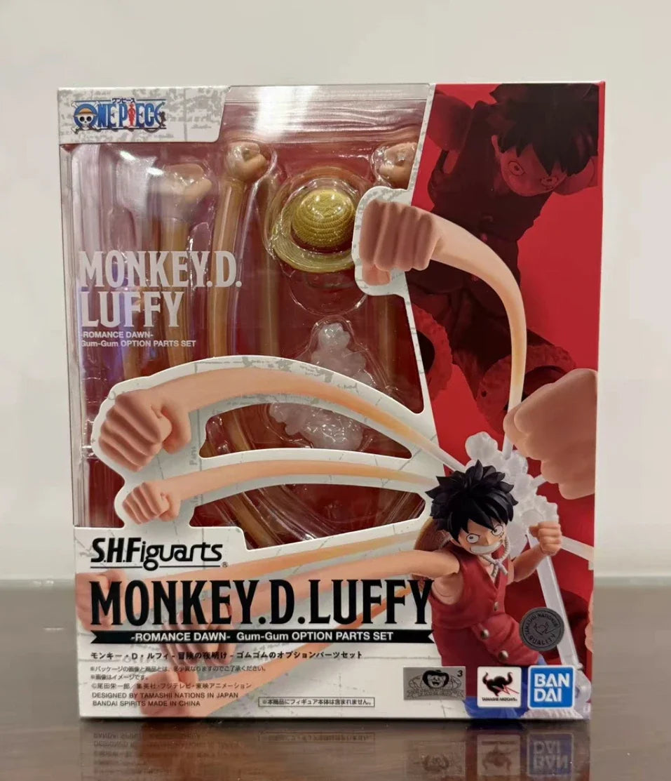 100% Original in Stock Bandai S.H.Figuarts SHF One Piece Monkey D. Luffy Romance Dawn Character Model Toy Gift Collection