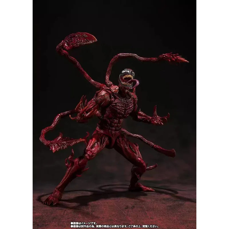 100% Original BANDAI S.H.Figuarts SHF Venom Let There Be Carnage In Stock Anime Action Collection Figures Model Toys