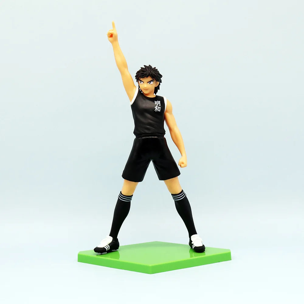 18cm Captain Tsubasa Anime Figure Ozora Tsubasa Action Figures Hyuuga Kojirou/Wakabayashi Genzou Figurine Collection Model Toys