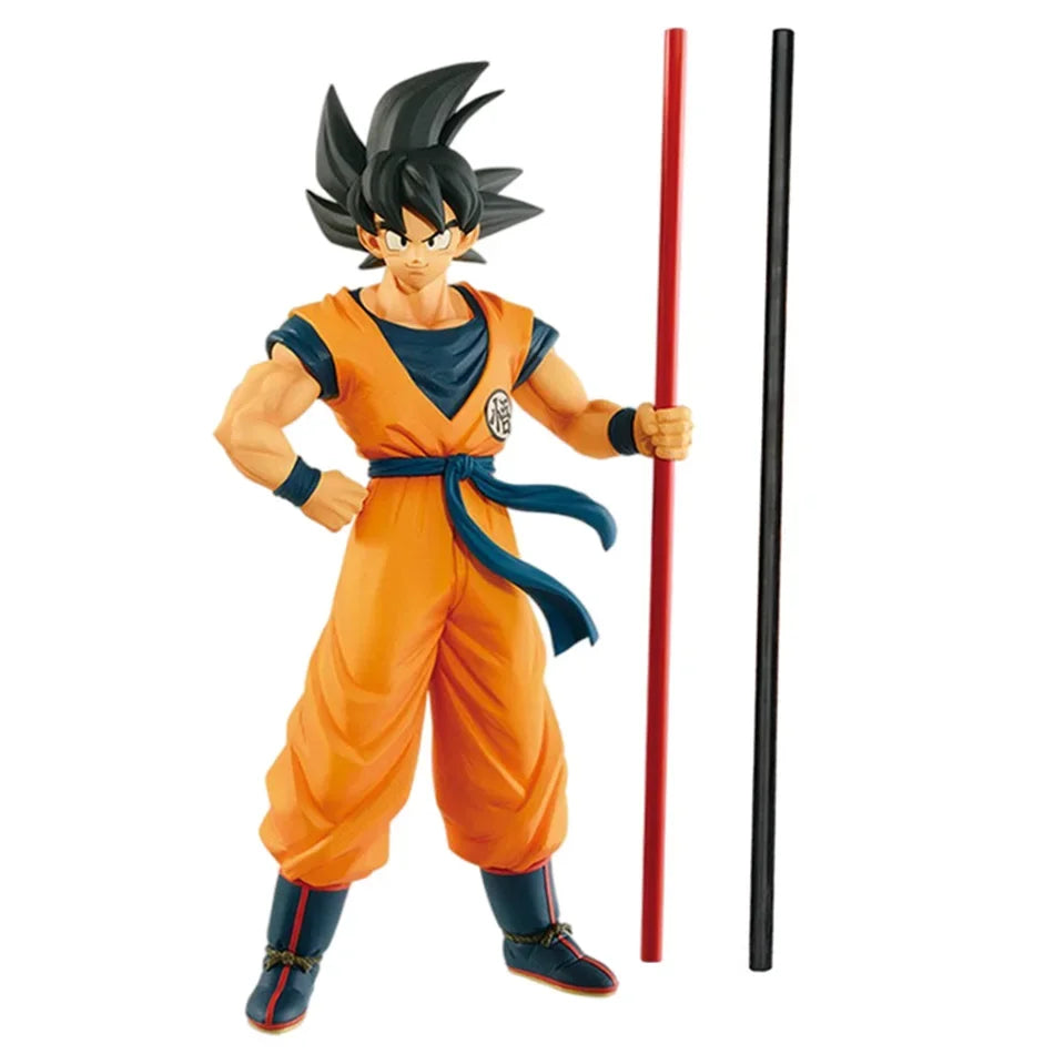 22 см аниме Dragon Ball Son Wukong екшън кукла Super Saiyan Son Goku модел PVC ръчно рисувана фигурка играчка подарък за рожден ден декорация