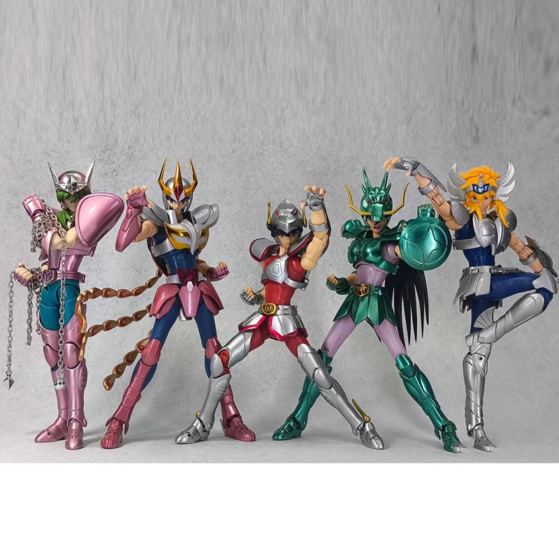 Great Toys GT Saint Seiya Myth Cloth EX Pegasus Dragon Shiryu Hyoga Cygnus Andromeda Shun Phoenix Ikki V1 Knights of the Zodiac