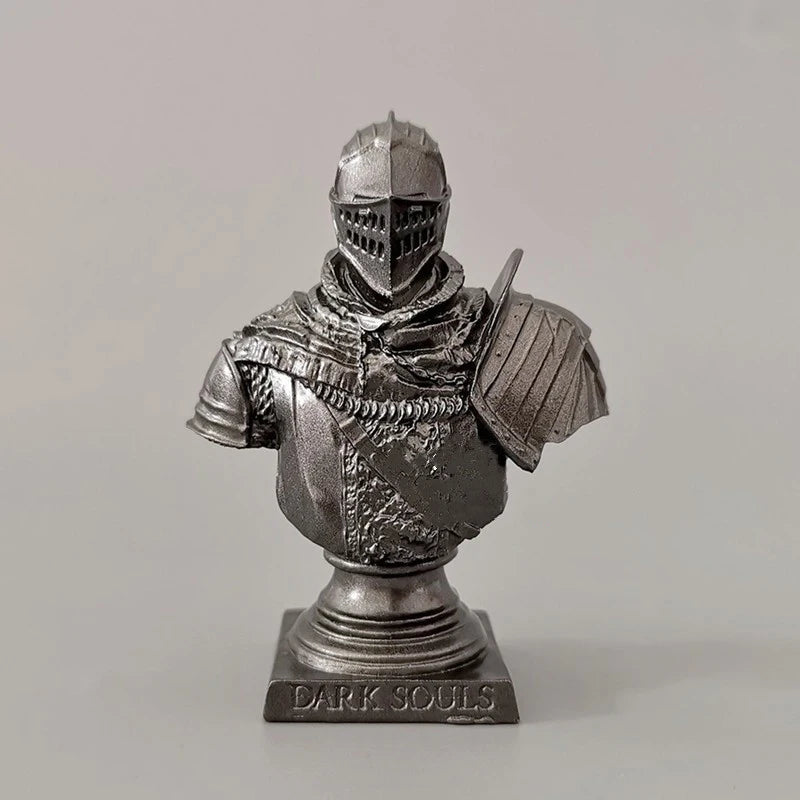 Dark Souls Bust Statue Classic Look Half-length Armor Scene Base Remake Action Figure Collections Model Doll Toy