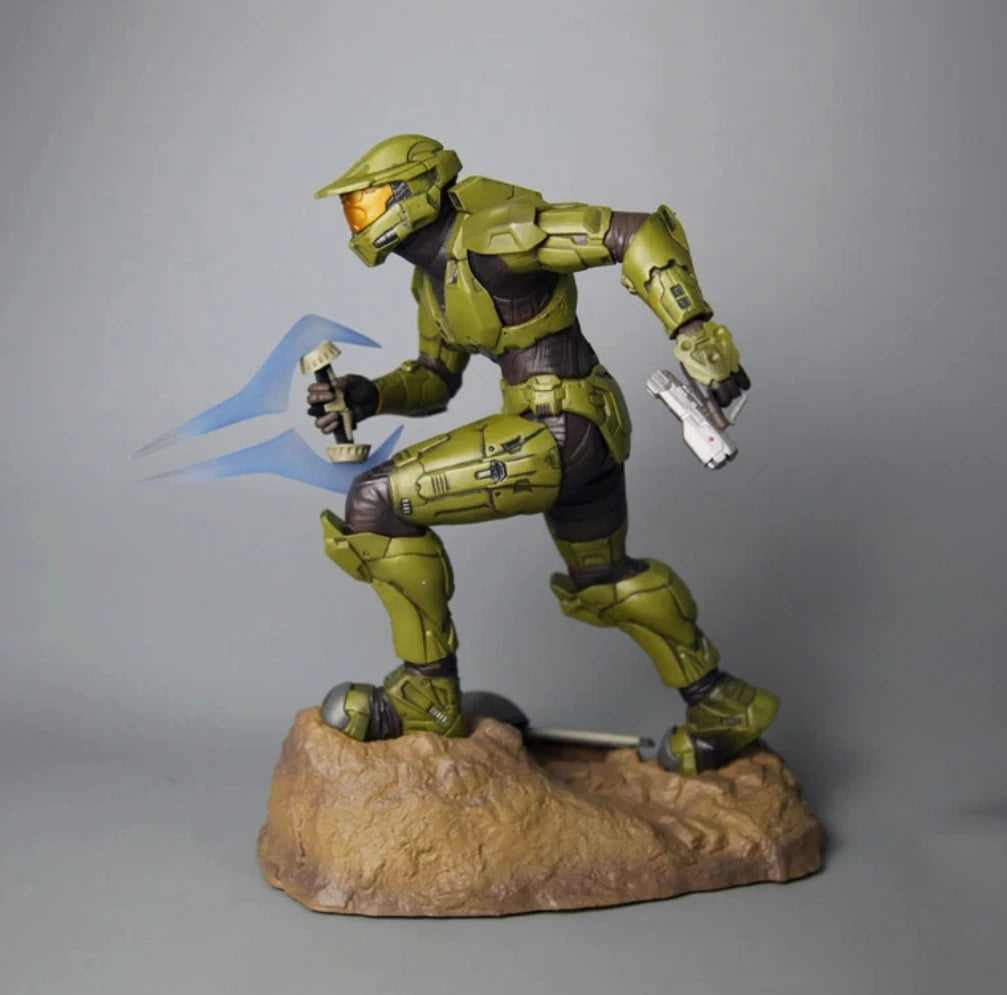 Master Solider Chief  PVC Action Figure Collectible Model Toy Cheap Sale