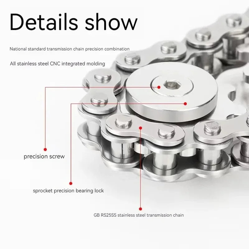 Metall-Fidget-Spinner, Schreibtischspielzeug, Stressabbau-Zahnräder, Handspinner für Erwachsene, Schreibtischdekoration, Wohnkultur, Stressabbau, Entspannung