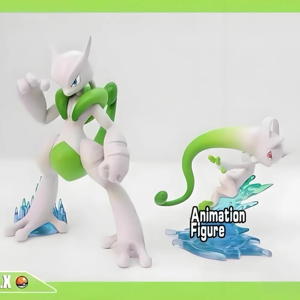 7.5-12cm Anime Pokemon Figure Mega Mewtwo Action Figures Pvc Collection Model Toys for Children Gifts