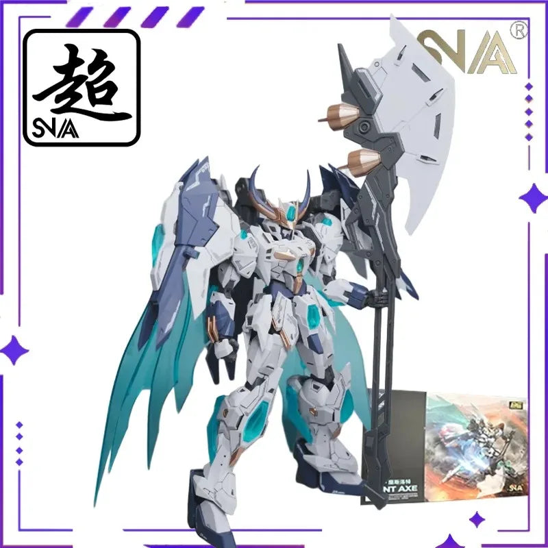 SNAA Original Round Table Knights Series Rampage Warhammer - Galahad/ 1/144 Assembled Mobile Mech Model Handmade Toy Gift