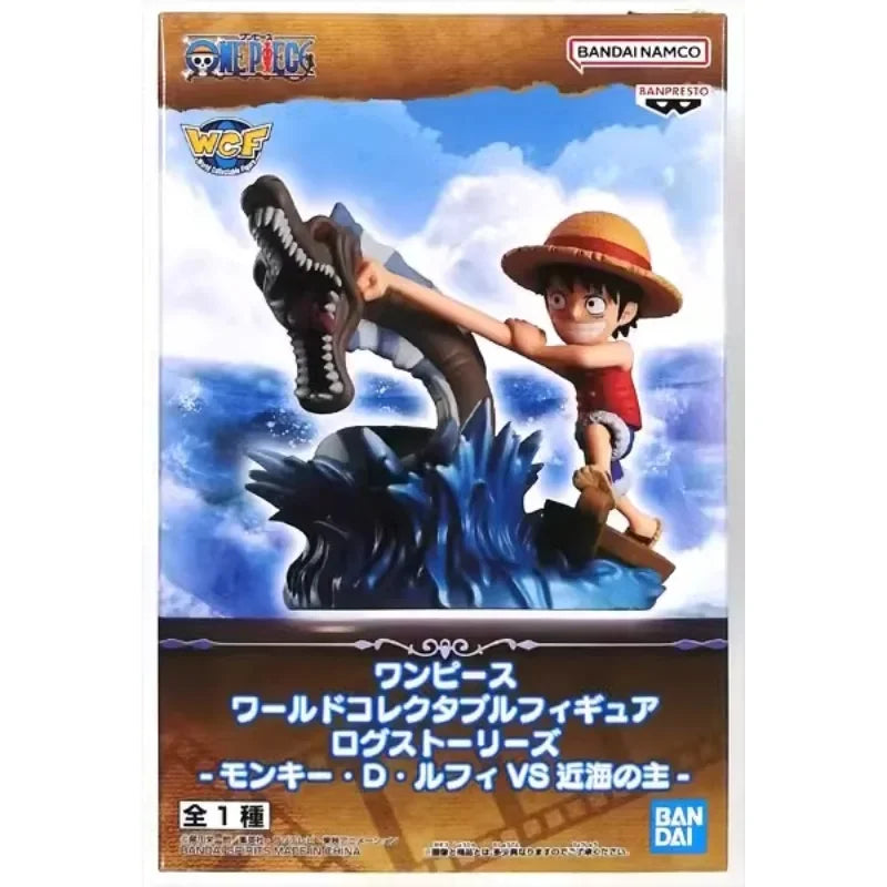 Bandai Original ONE PIECE Anime-Figur Luffy, Herr der Küste, Actionfigur, Spielzeug für Jungen und Mädchen, Weihnachtsgeschenk, Sammlermodell