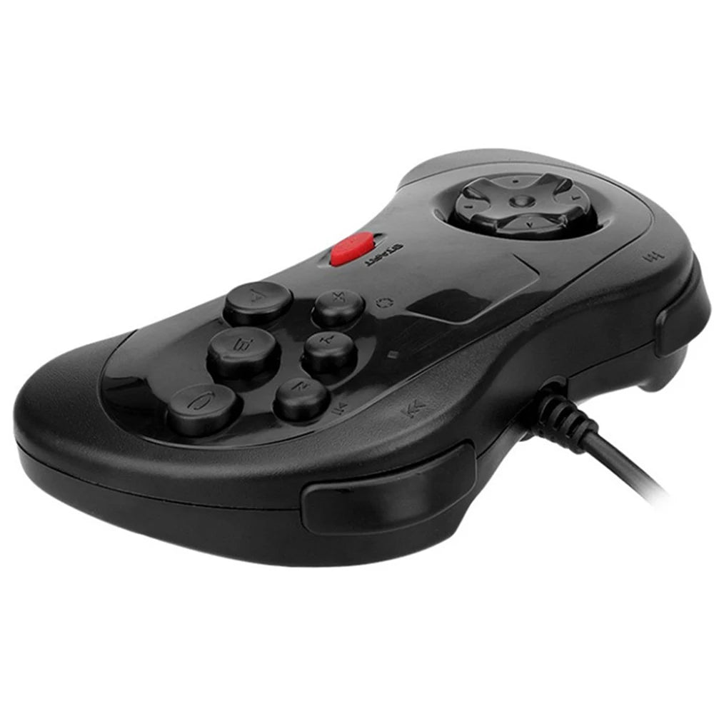 USB Classic Game Controller Gamepad Joypad Wired Gamepads For Sega Saturn System Style for PC