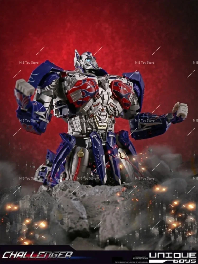 Unique Toys OP Color UT R02 R-02 Knight CHALLENGER Transformation Movie 5 Action Figure Collectible Toys
