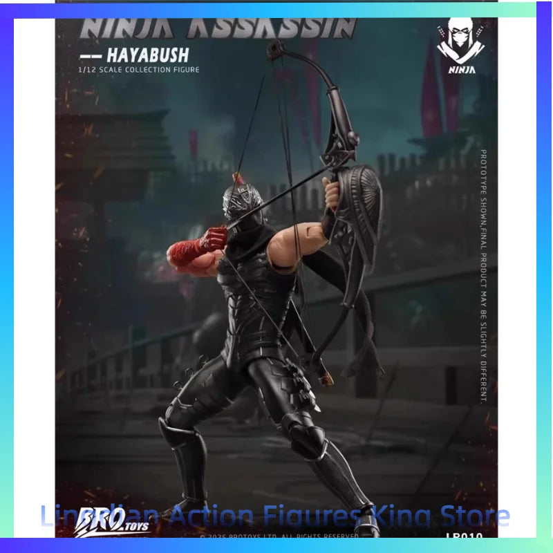 In Stock 1/12 BROTOYS LR010 Ninja Assassin Hayabusa Ninja Gaiden Action Figure Model Collectible Ornament Toys Gift